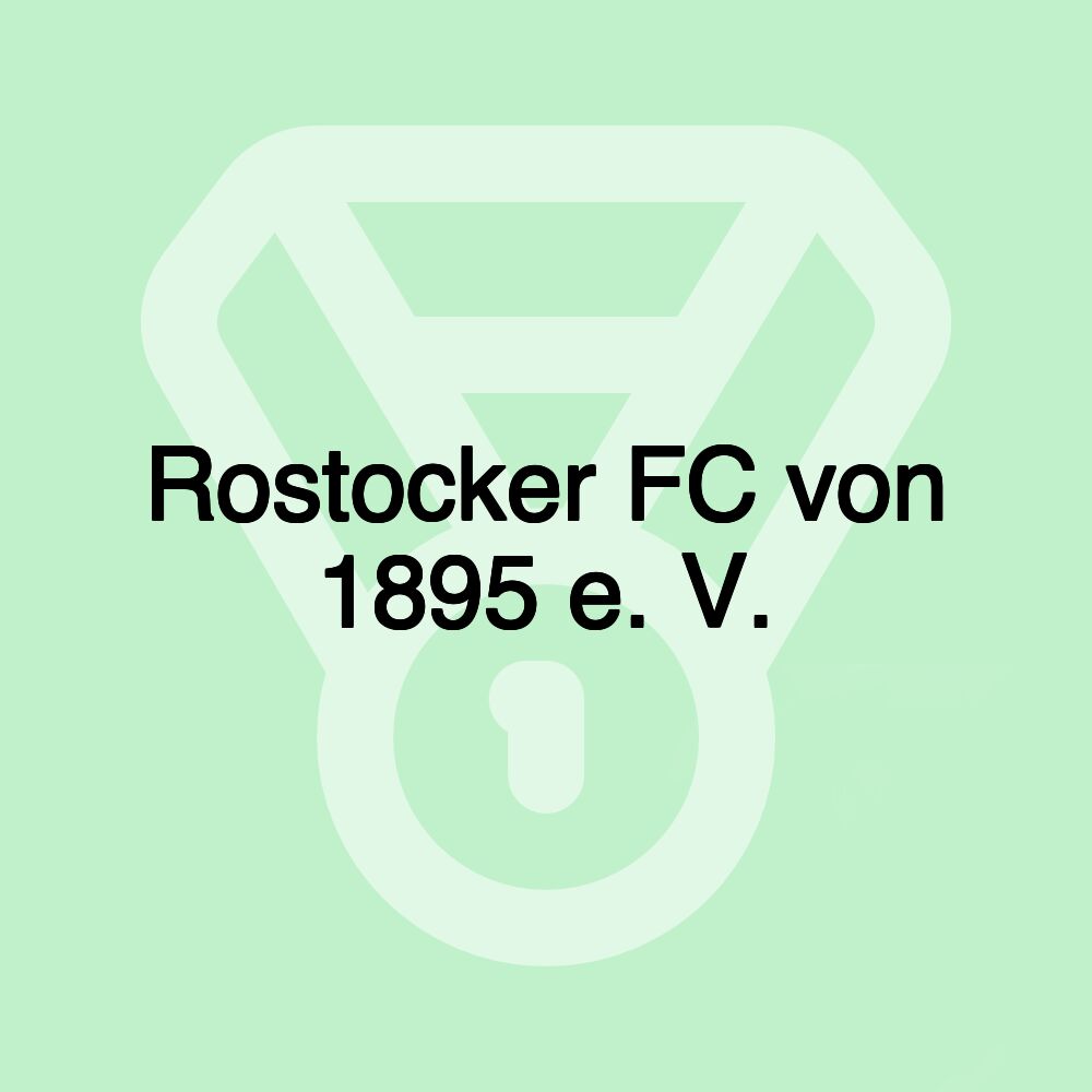 Rostocker FC von 1895 e. V.