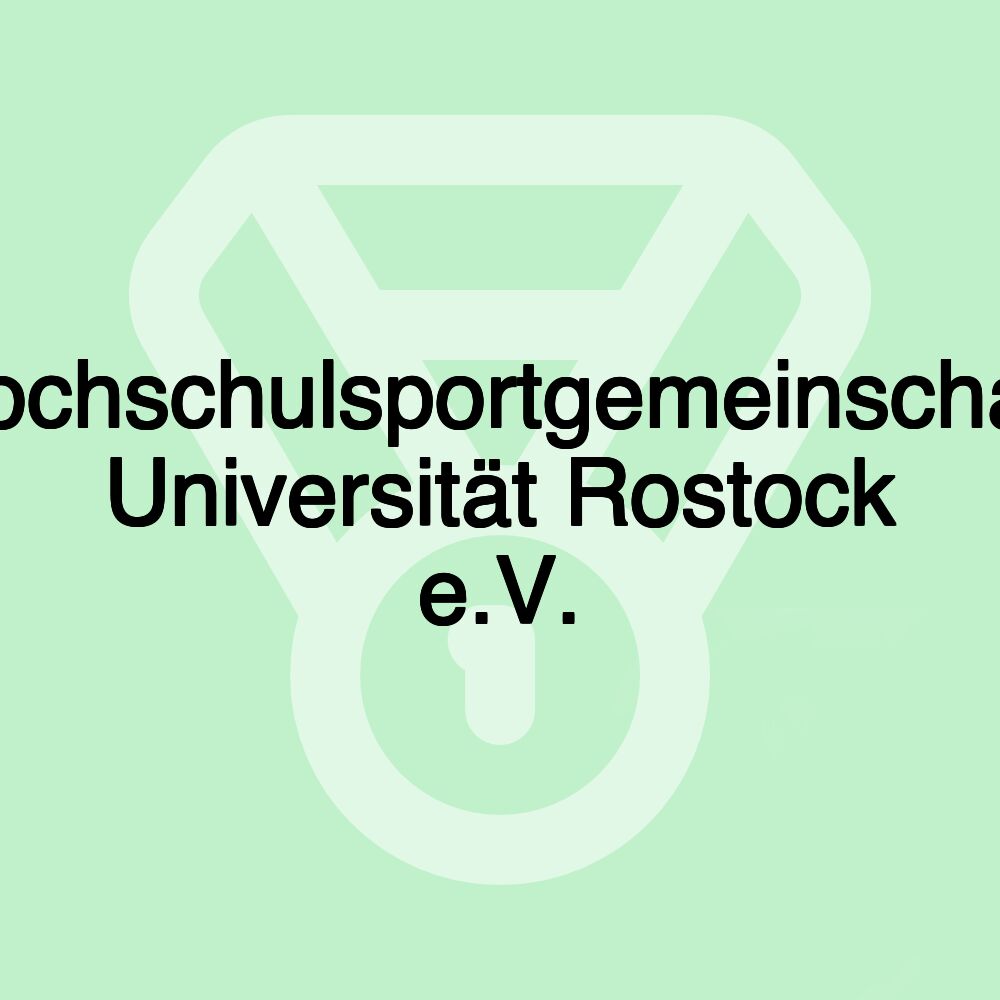 Hochschulsportgemeinschaft Universität Rostock e.V.