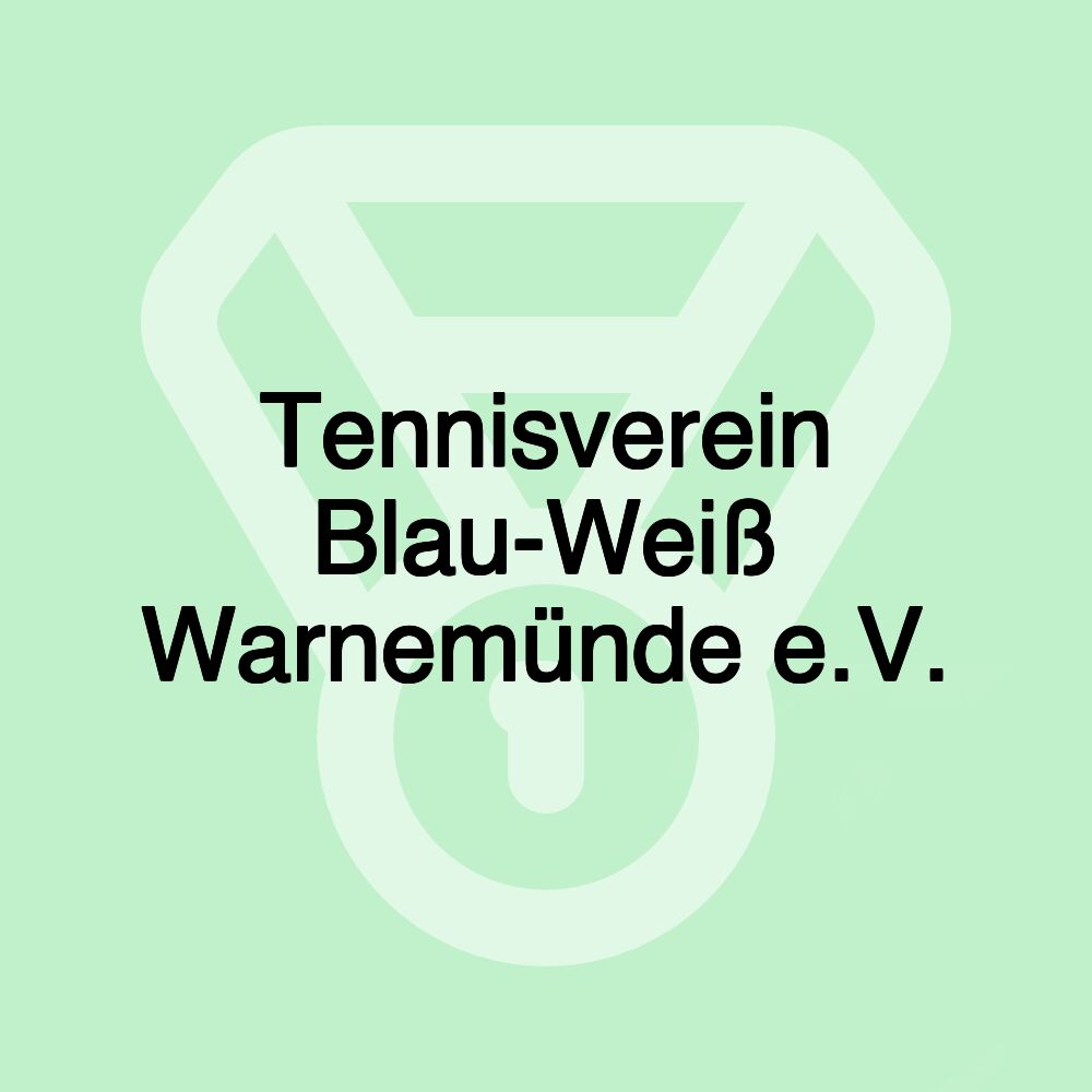 Tennisverein Blau-Weiß Warnemünde e.V.