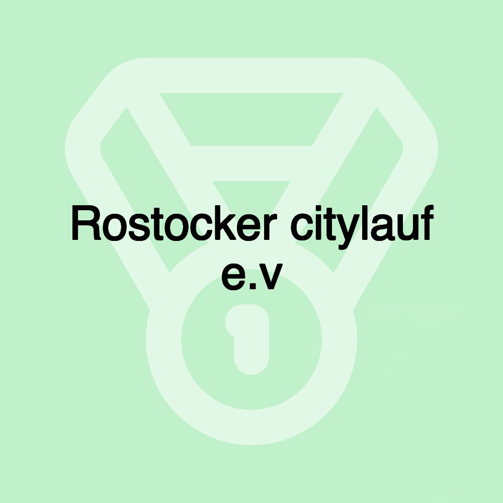 Rostocker citylauf e.v