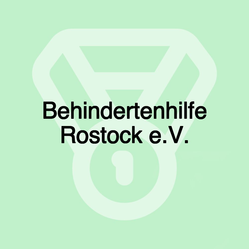 Behindertenhilfe Rostock e.V.