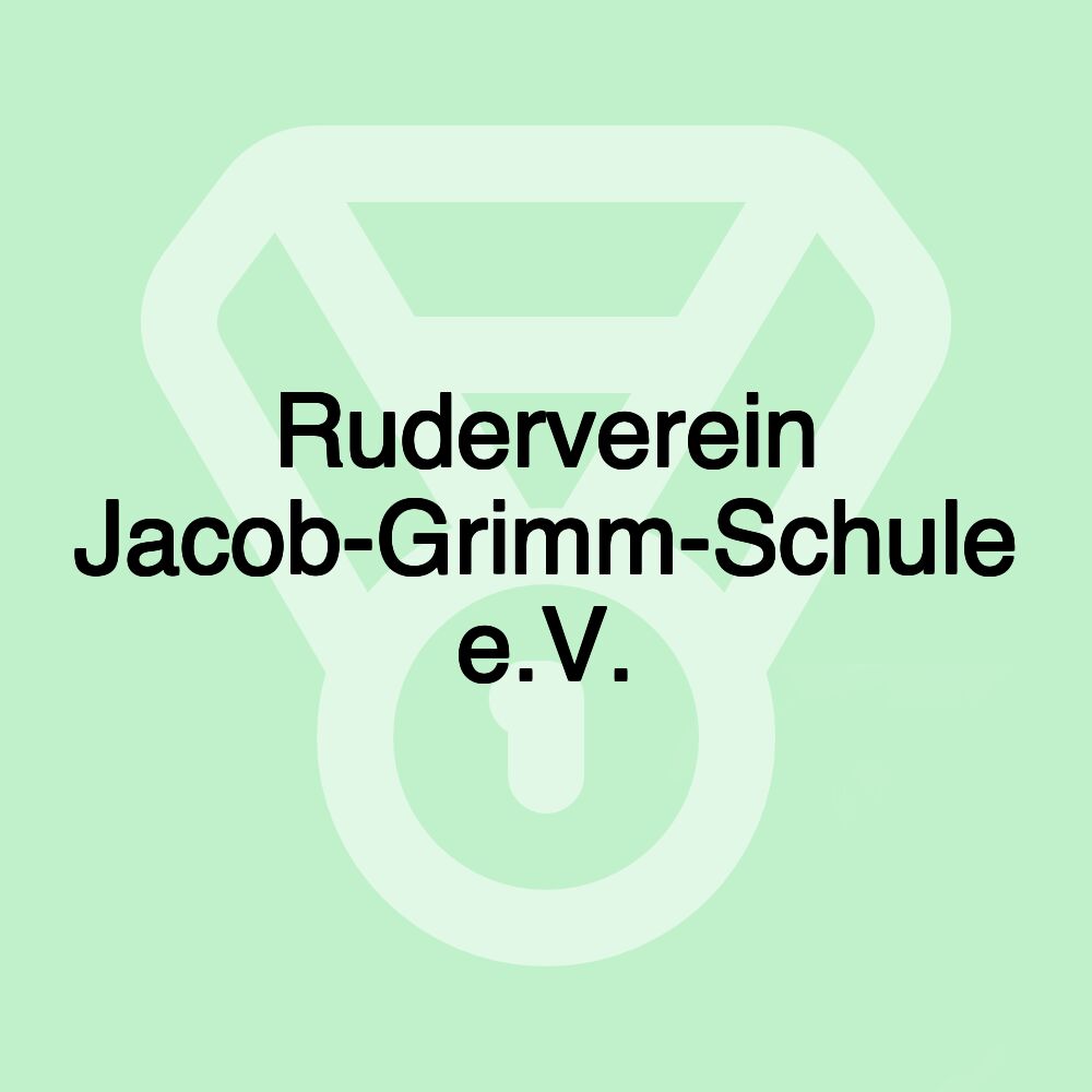 Ruderverein Jacob-Grimm-Schule e.V.