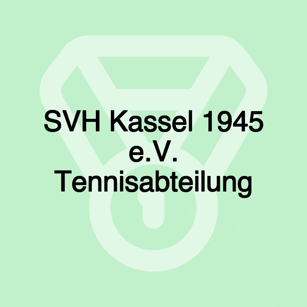 SVH Kassel 1945 e.V. Tennisabteilung