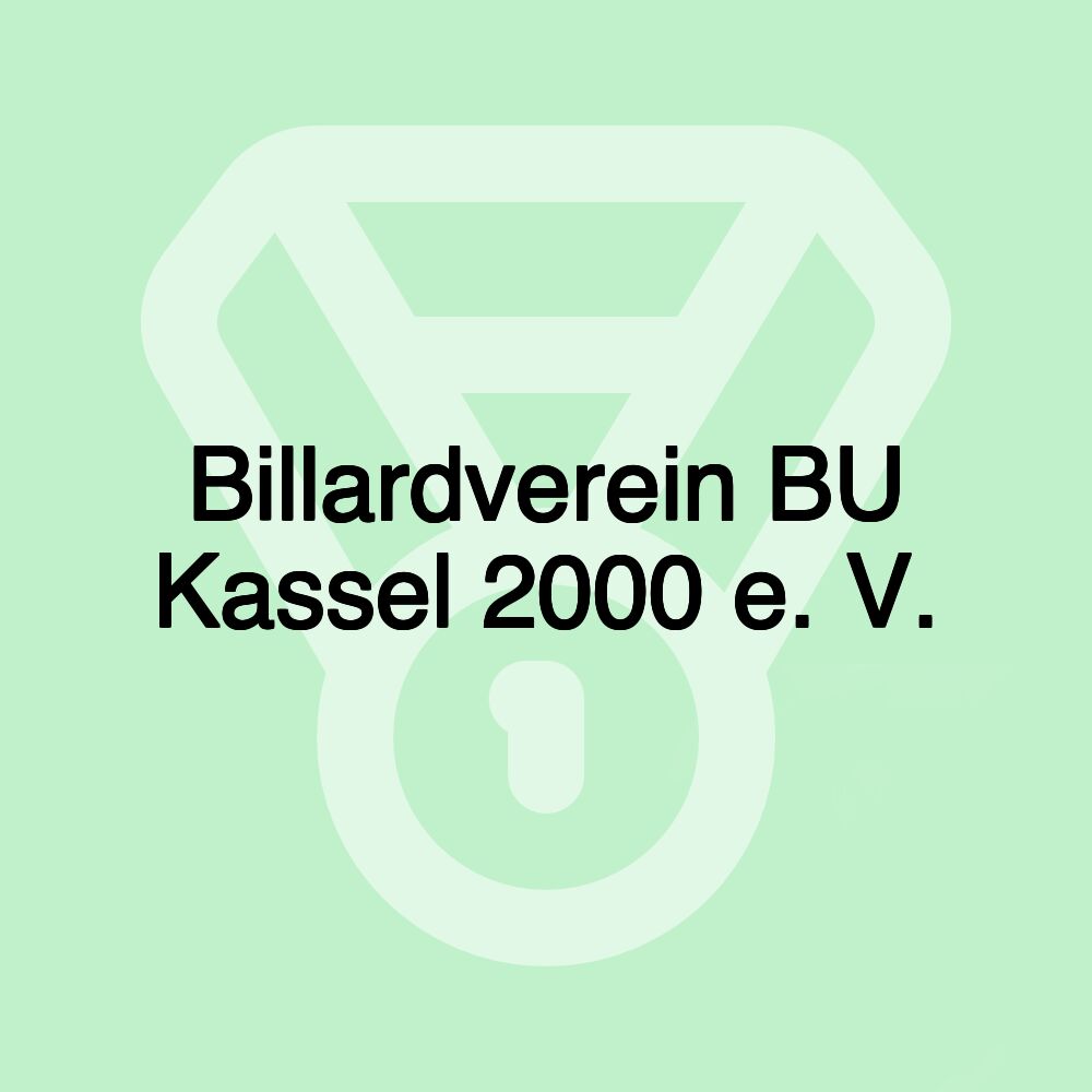 Billardverein BU Kassel 2000 e. V.