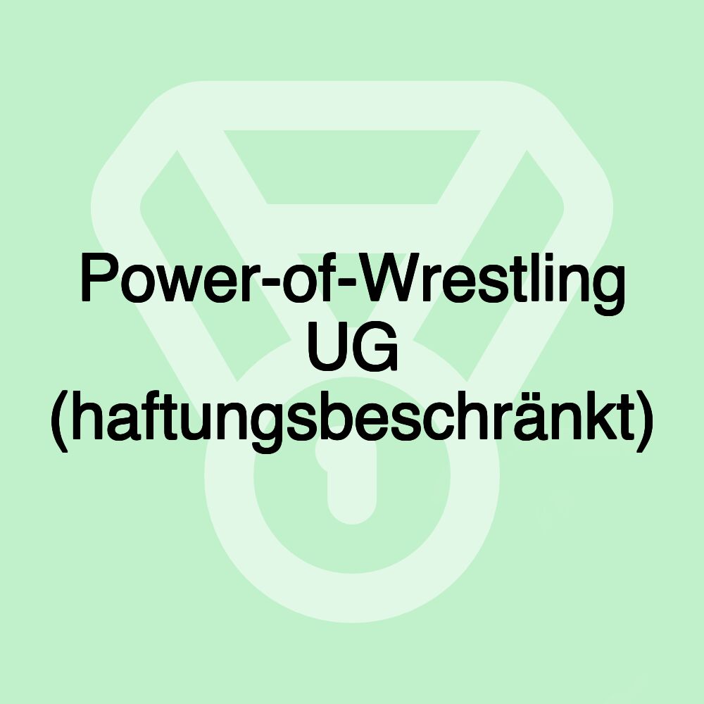 Power-of-Wrestling UG (haftungsbeschränkt)