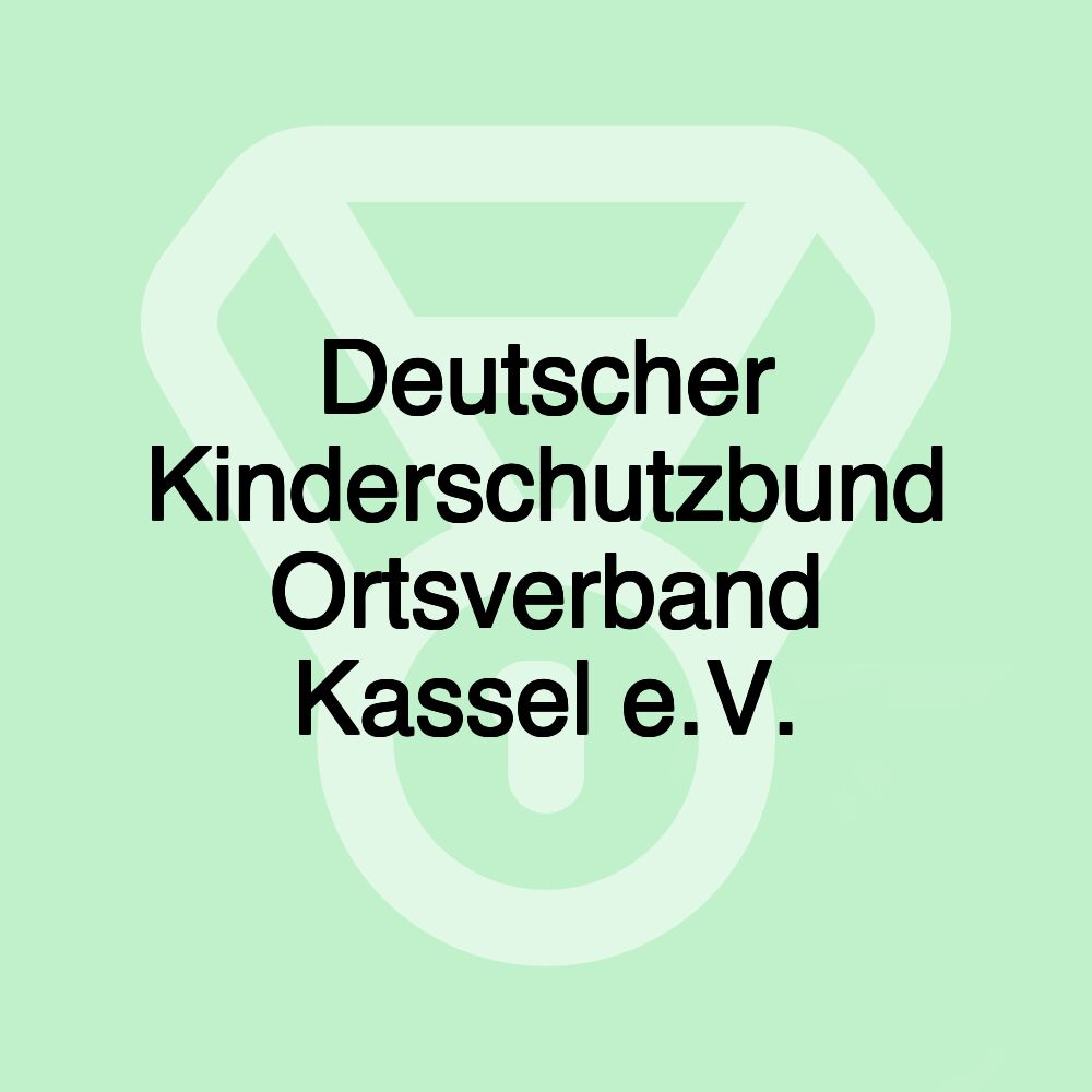 Deutscher Kinderschutzbund Ortsverband Kassel e.V.