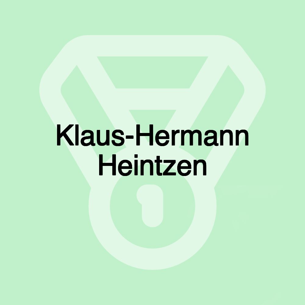 Klaus-Hermann Heintzen