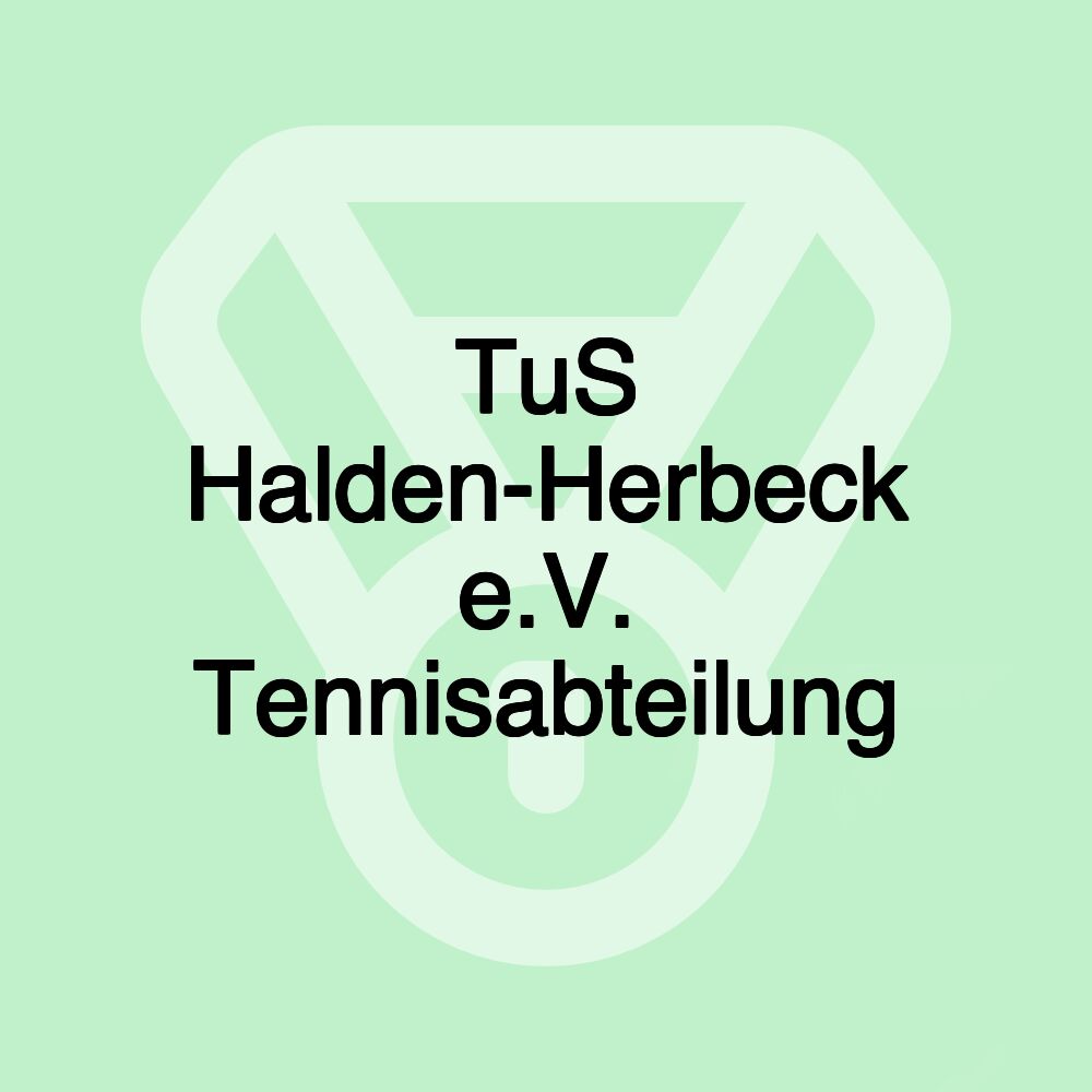 TuS Halden-Herbeck e.V. Tennisabteilung