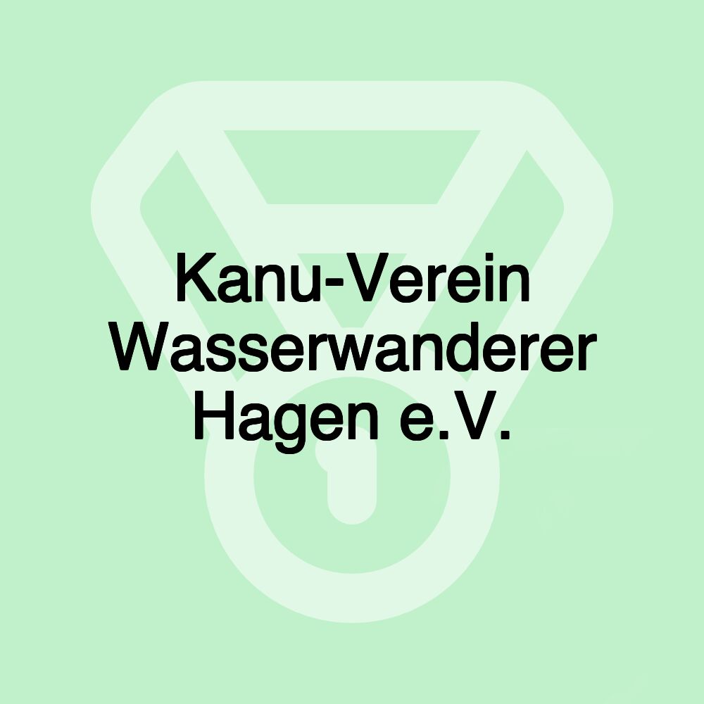 Kanu-Verein Wasserwanderer Hagen e.V.