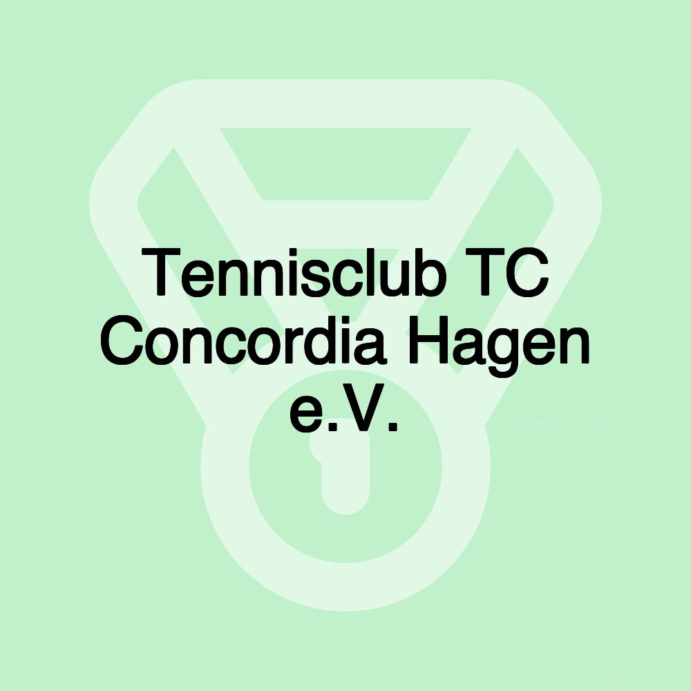 Tennisclub TC Concordia Hagen e.V.