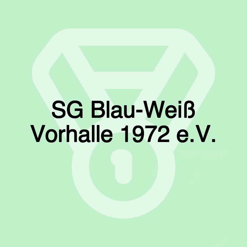 SG Blau-Weiß Vorhalle 1972 e.V.