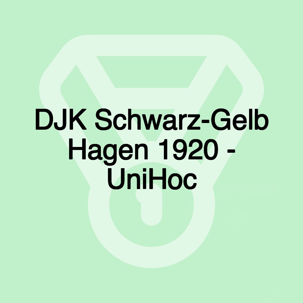 DJK Schwarz-Gelb Hagen 1920 - UniHoc