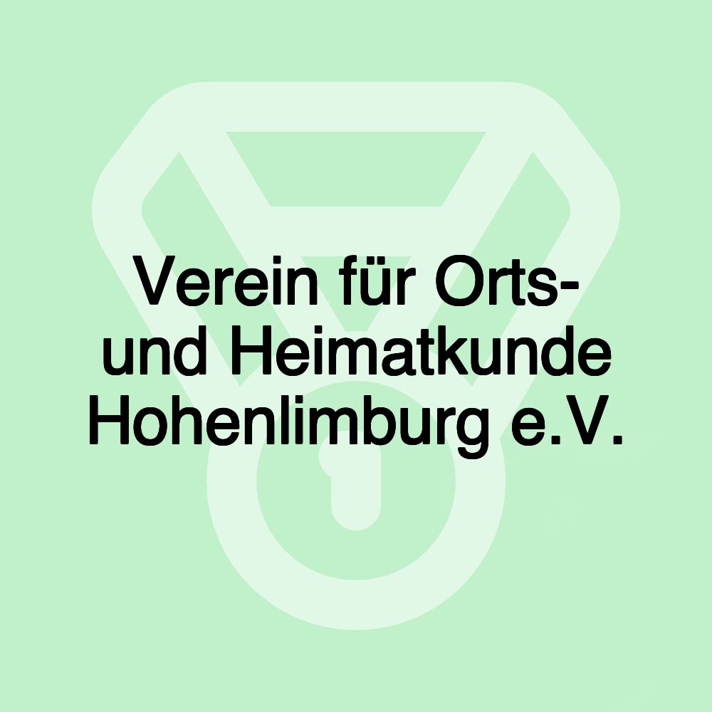 Verein für Orts- und Heimatkunde Hohenlimburg e.V.