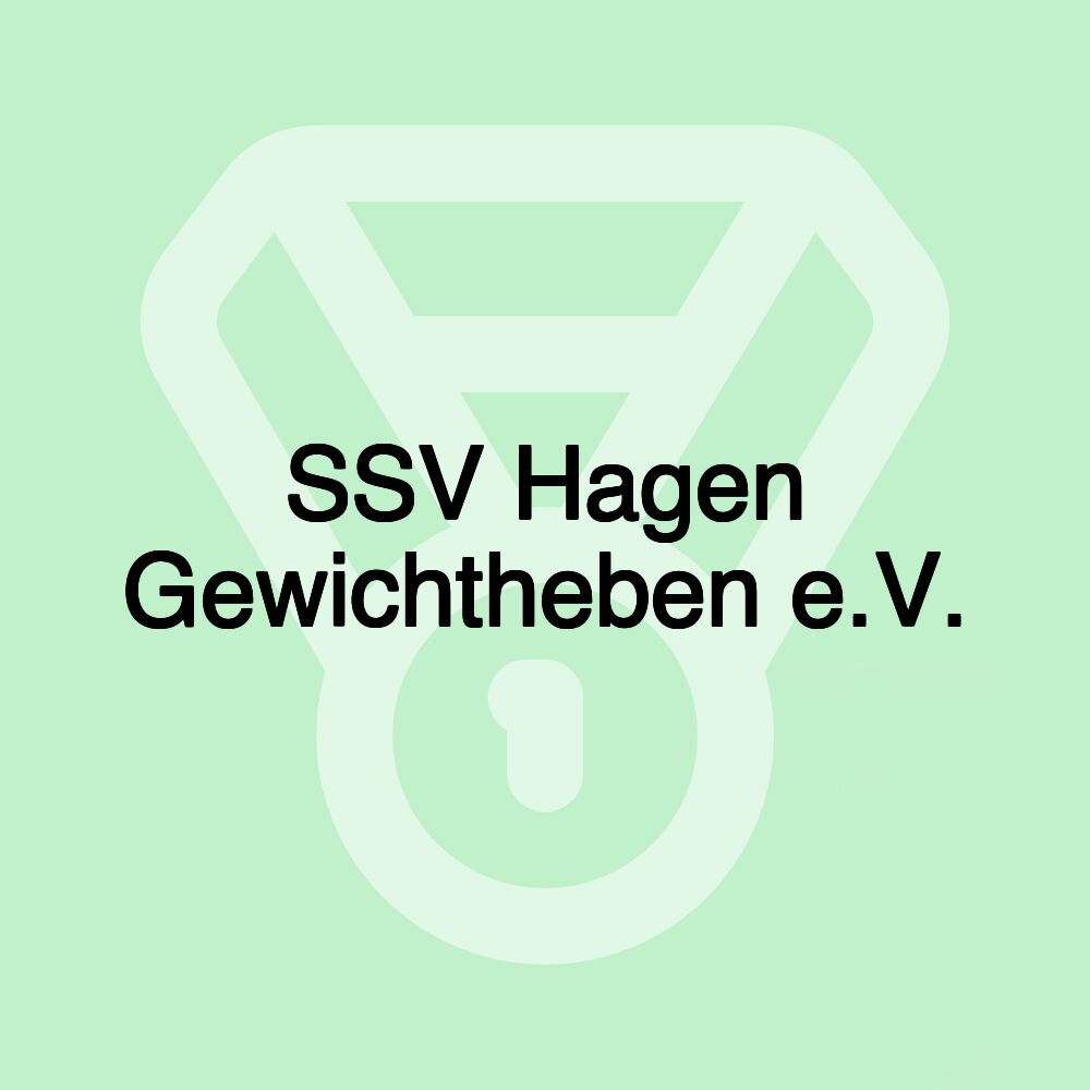 SSV Hagen Gewichtheben e.V.