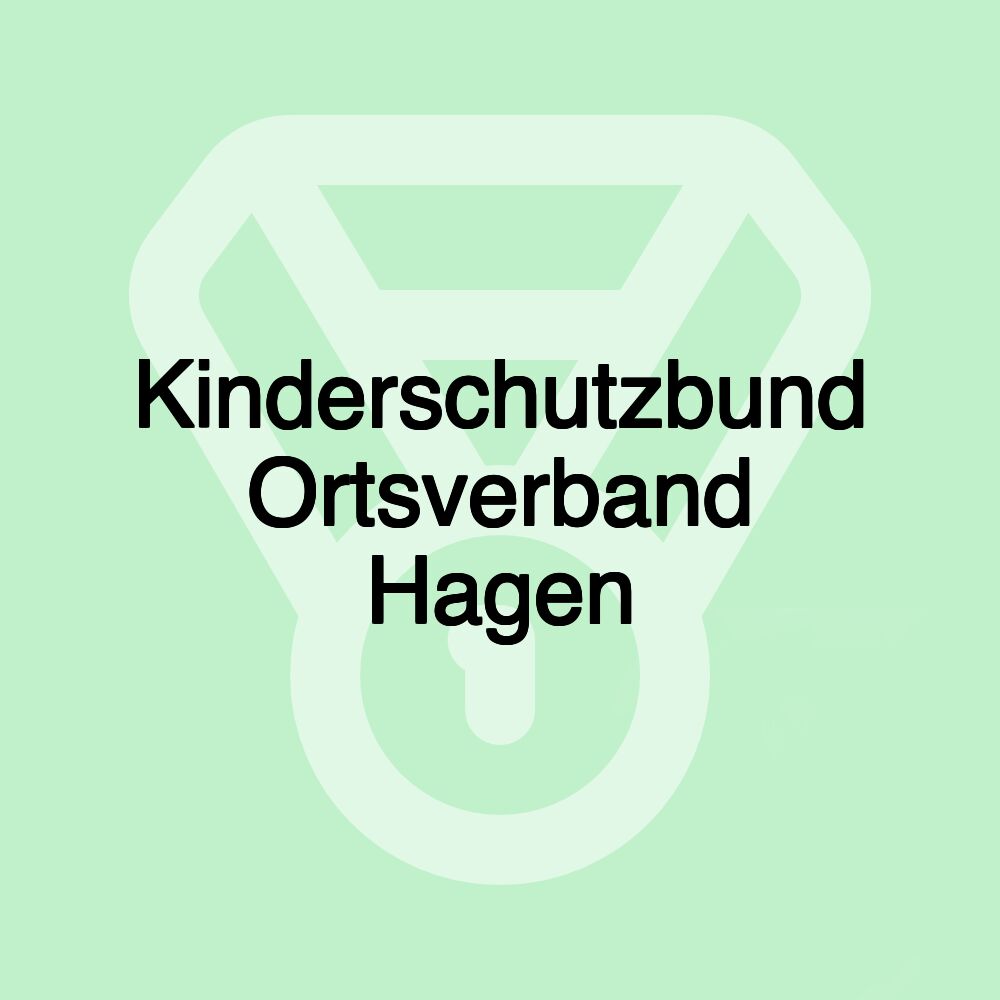 Kinderschutzbund Ortsverband Hagen