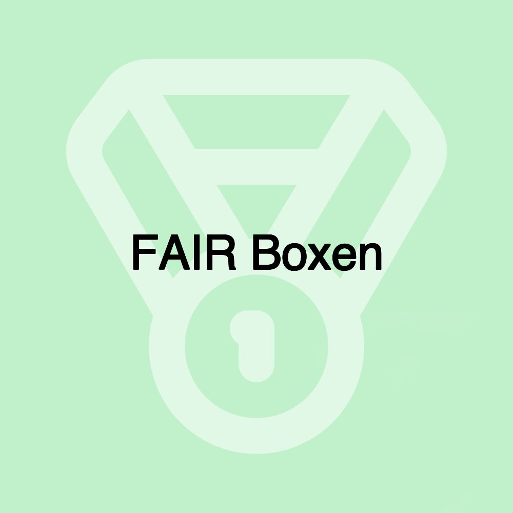 FAIR Boxen