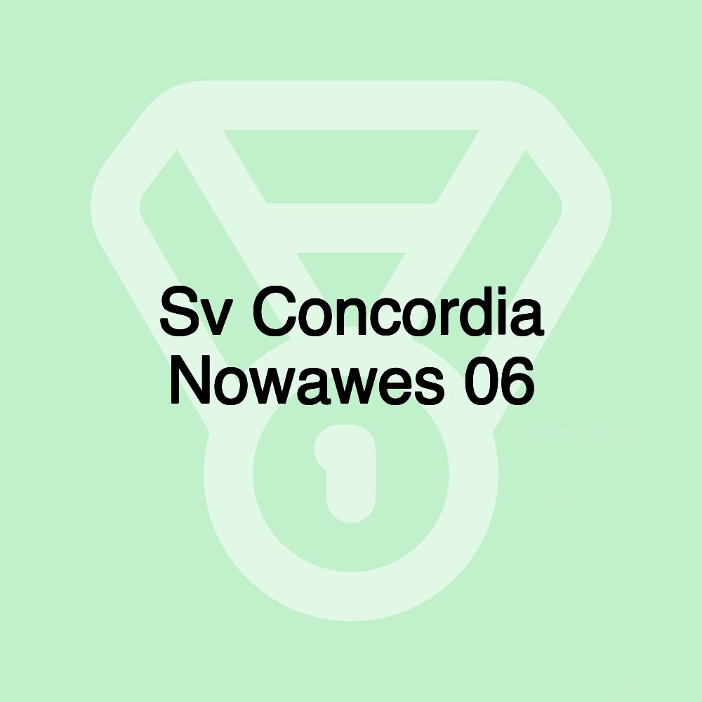 Sv Concordia Nowawes 06