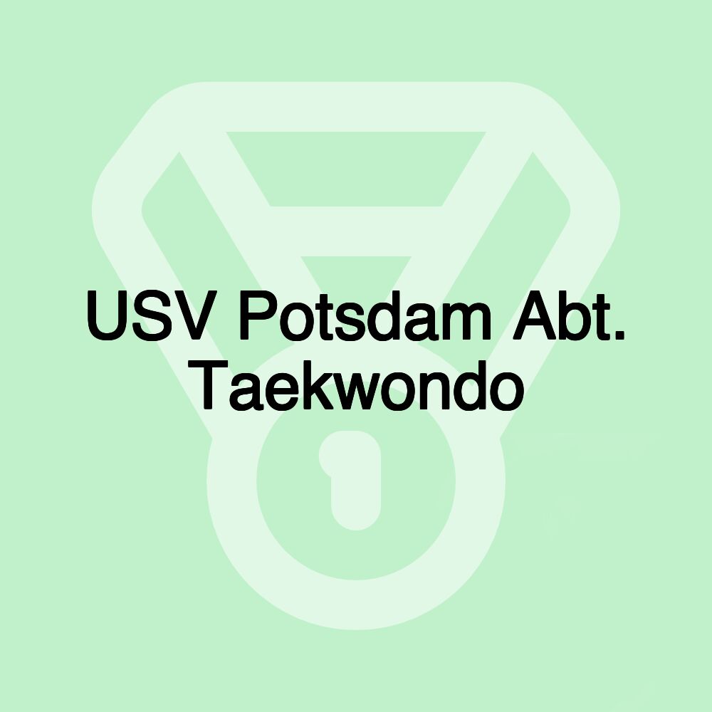 USV Potsdam Abt. Taekwondo