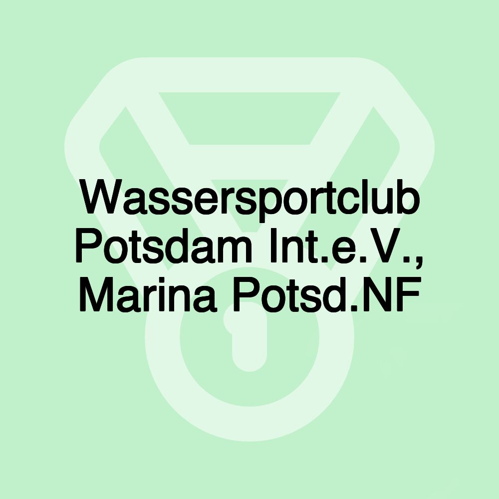 Wassersportclub Potsdam Int.e.V., Marina Potsd.NF