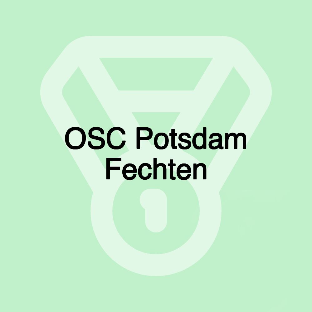 OSC Potsdam Fechten