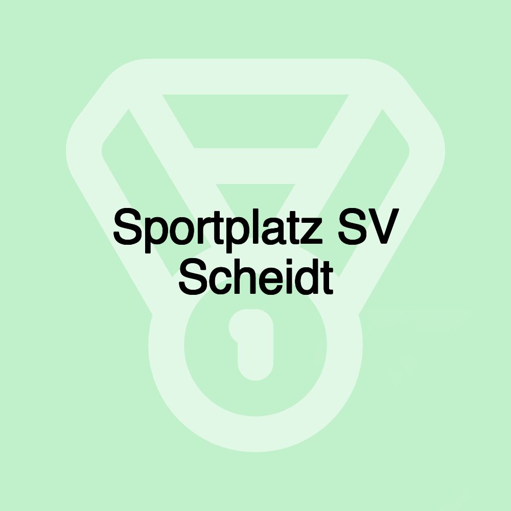 Sportplatz SV Scheidt