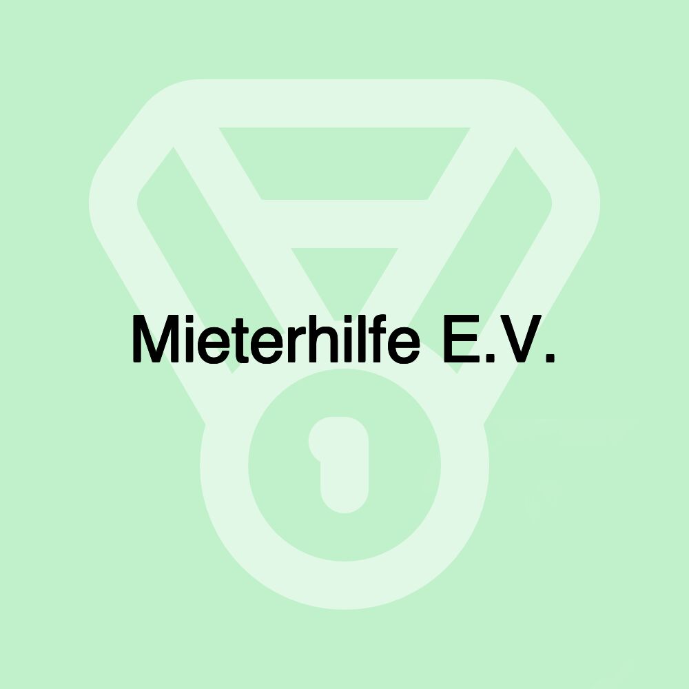 Mieterhilfe E.V.