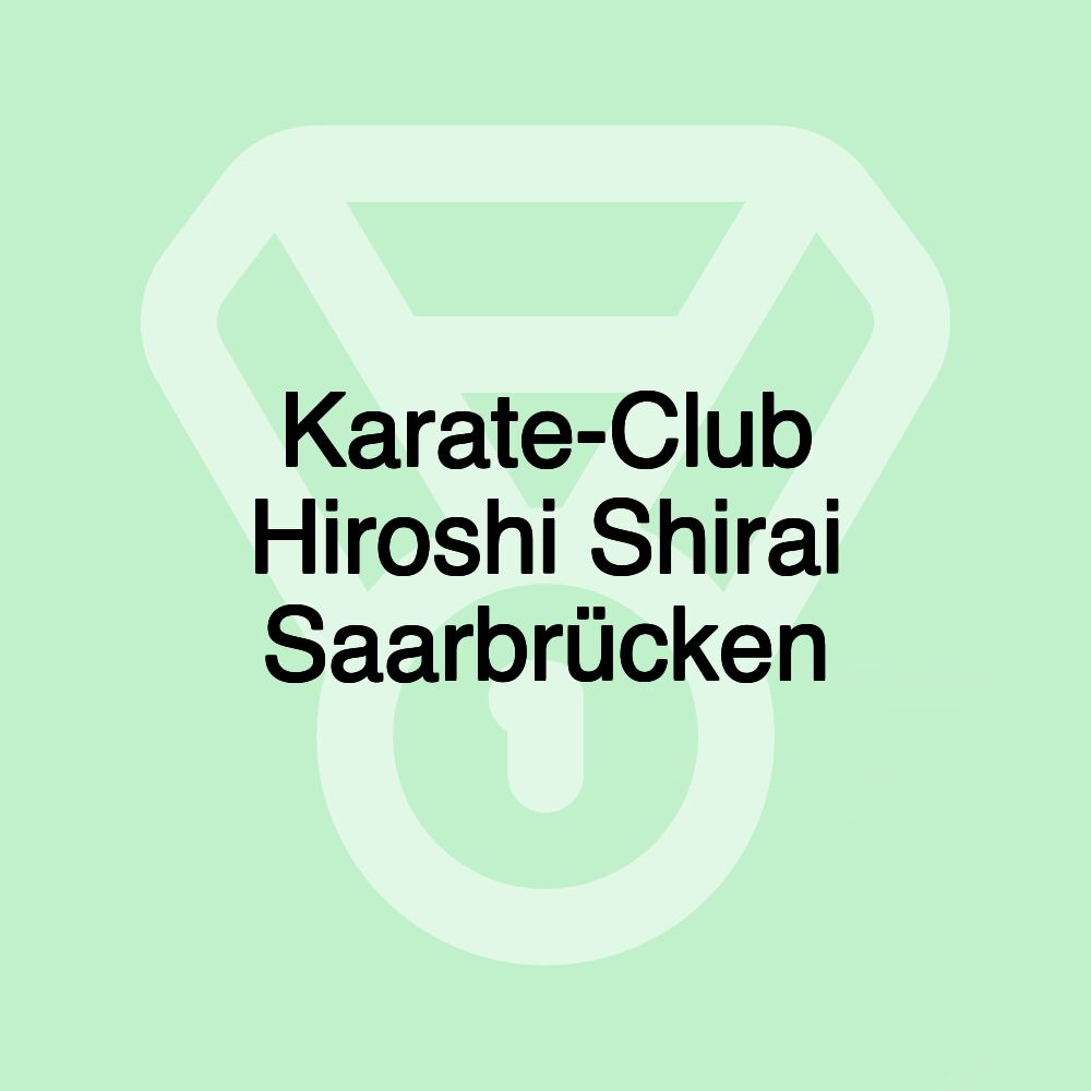 Karate-Club Hiroshi Shirai Saarbrücken