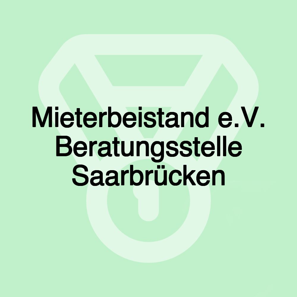 Mieterbeistand e.V. Beratungsstelle Saarbrücken