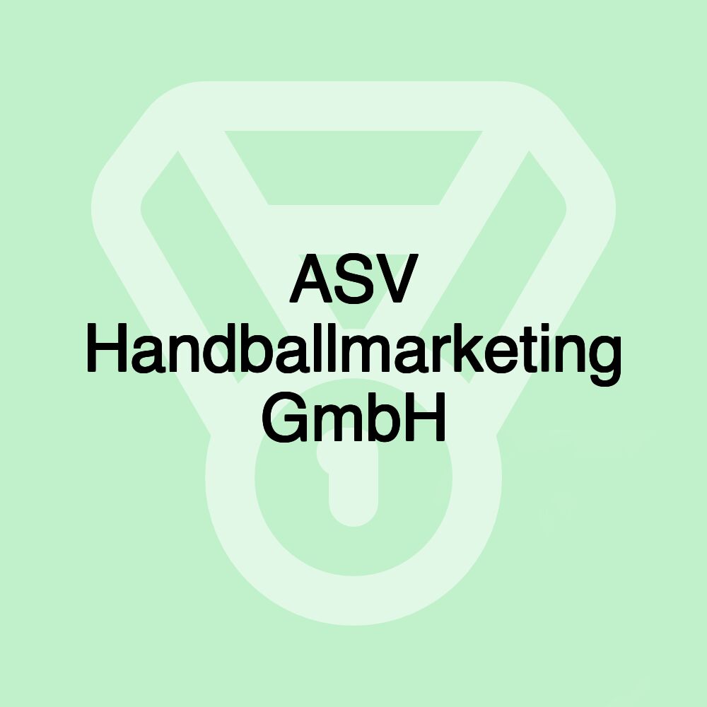 ASV Handballmarketing GmbH