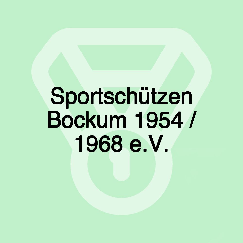 Sportschützen Bockum 1954 / 1968 e.V.