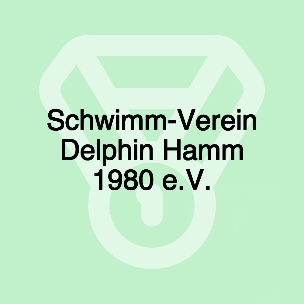 Schwimm-Verein Delphin Hamm 1980 e.V.