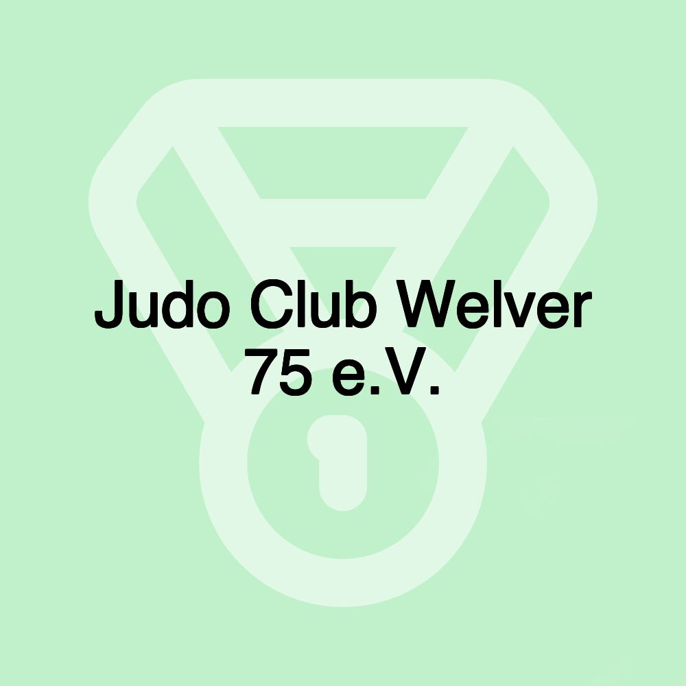 Judo Club Welver 75 e.V.