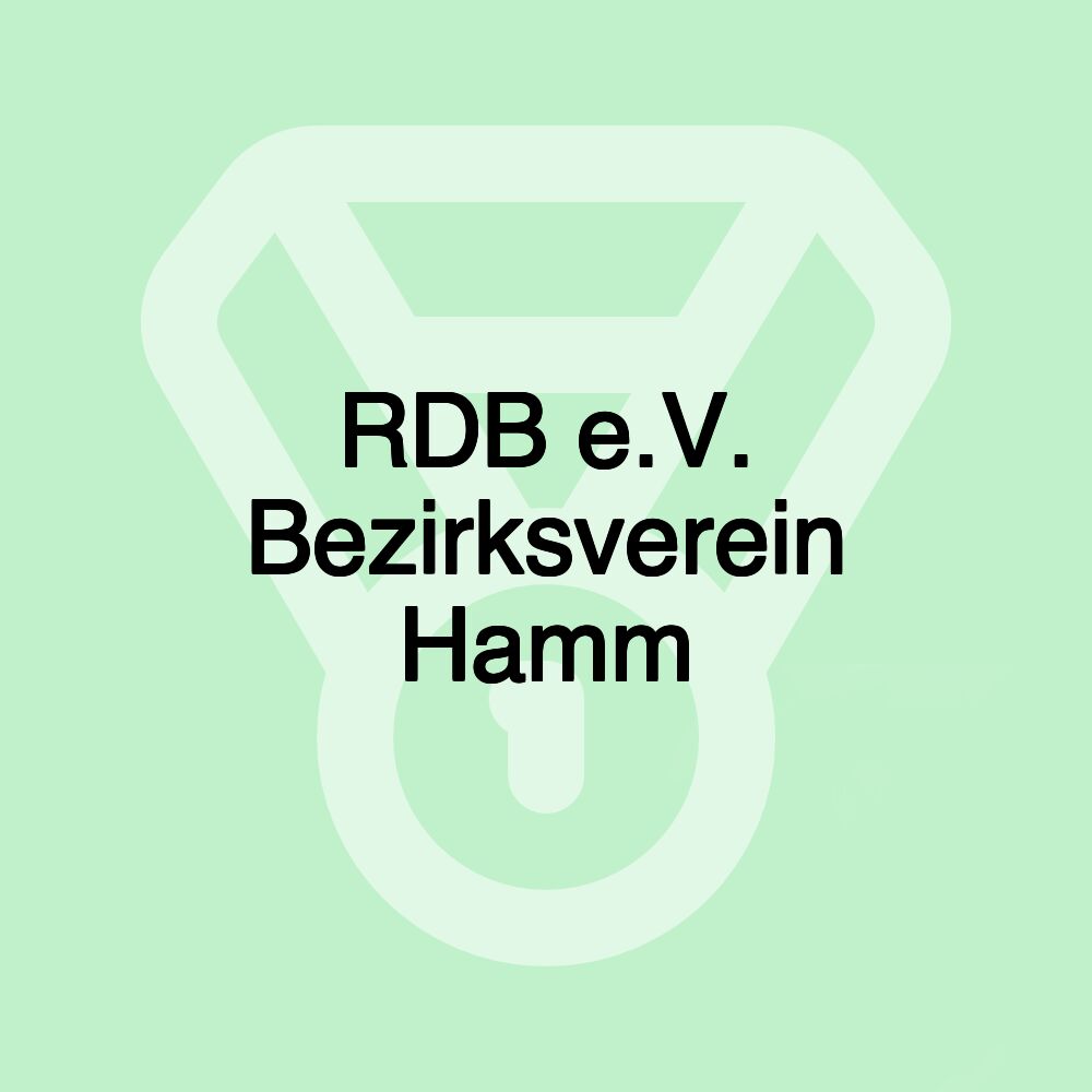 RDB e.V. Bezirksverein Hamm