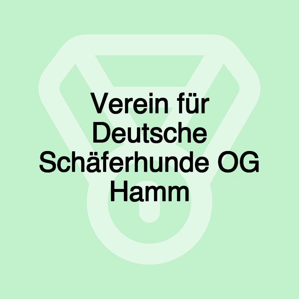 Verein für Deutsche Schäferhunde OG Hamm