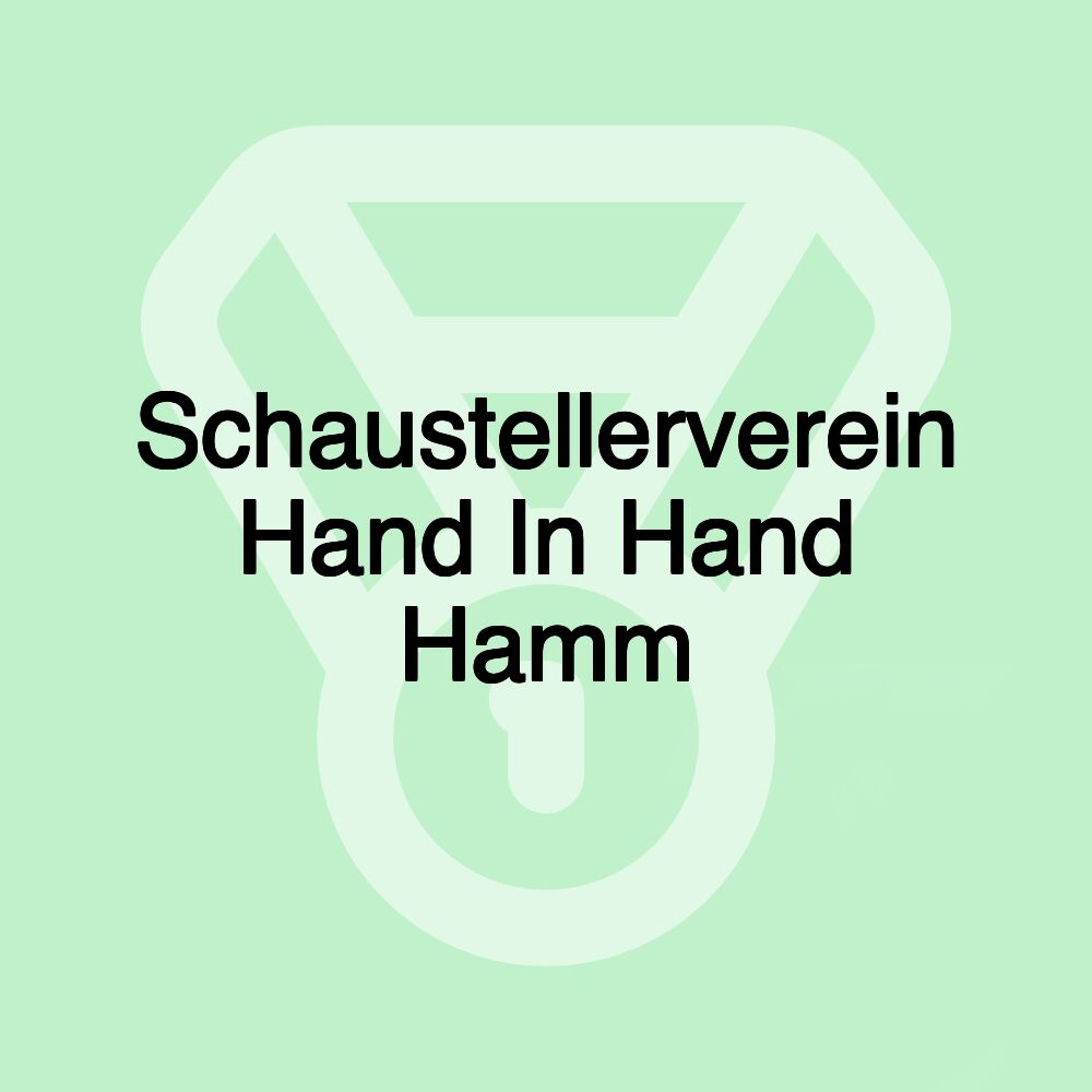 Schaustellerverein Hand In Hand Hamm