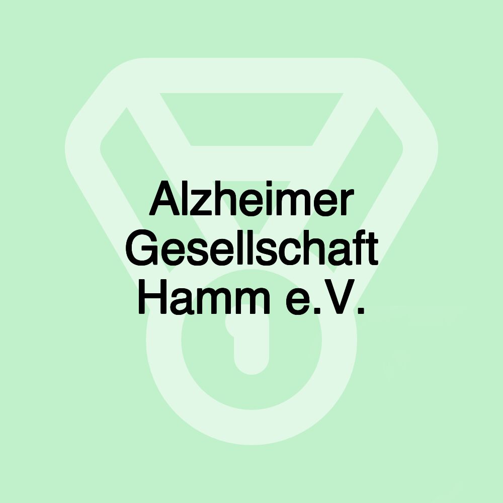 Alzheimer Gesellschaft Hamm e.V.