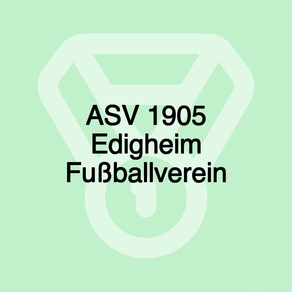 ASV 1905 Edigheim Fußballverein