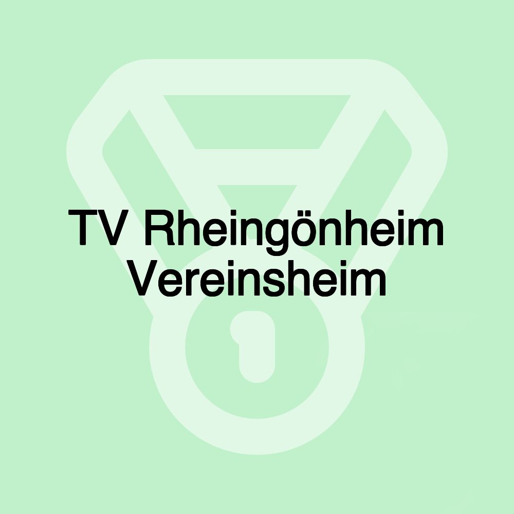 TV Rheingönheim Vereinsheim