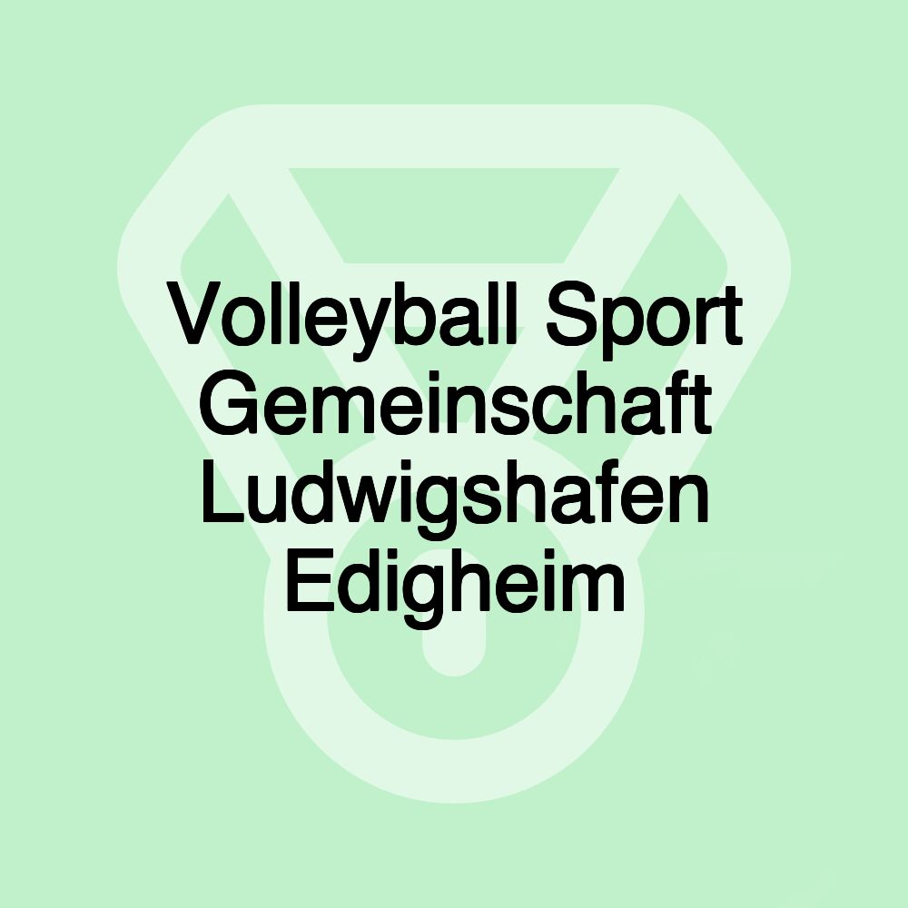 Volleyball Sport Gemeinschaft Ludwigshafen Edigheim