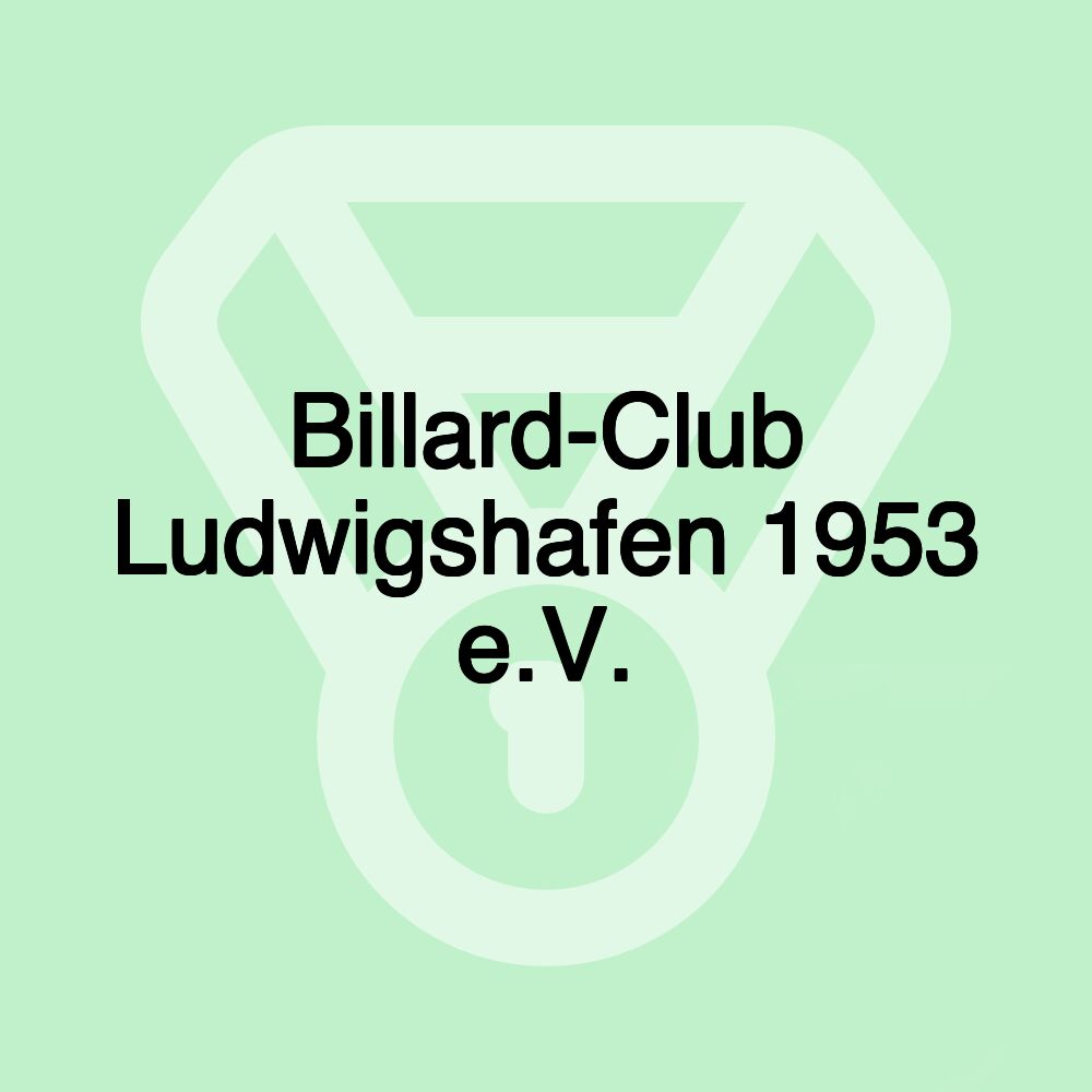 Billard-Club Ludwigshafen 1953 e.V.