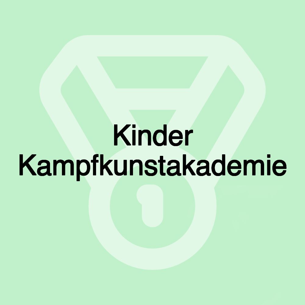 Kinder Kampfkunstakademie