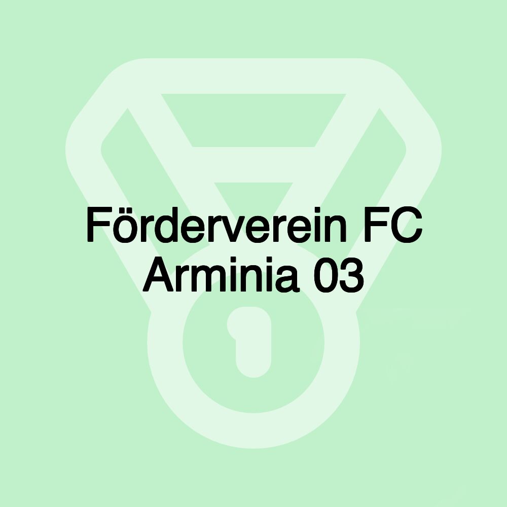 Förderverein FC Arminia 03