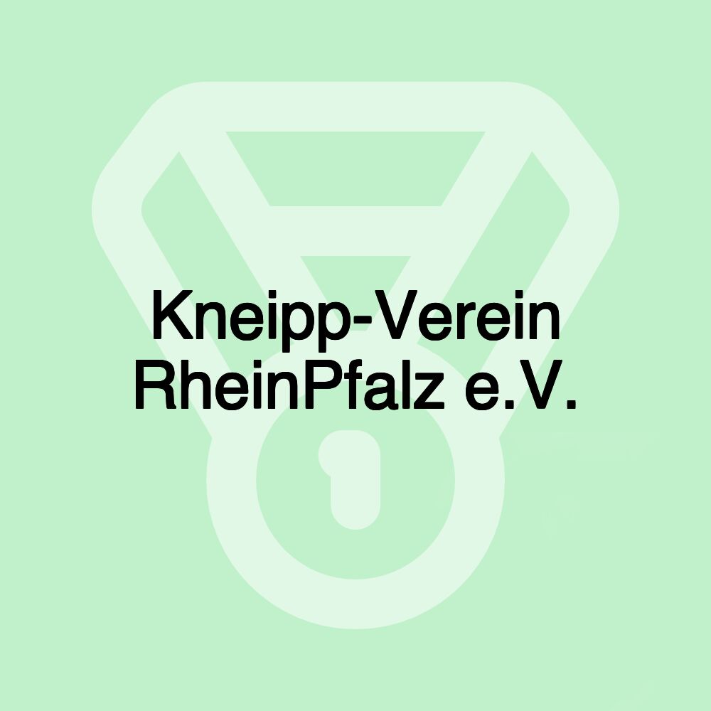 Kneipp-Verein RheinPfalz e.V.