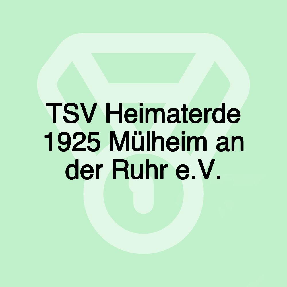 TSV Heimaterde 1925 Mülheim an der Ruhr e.V.