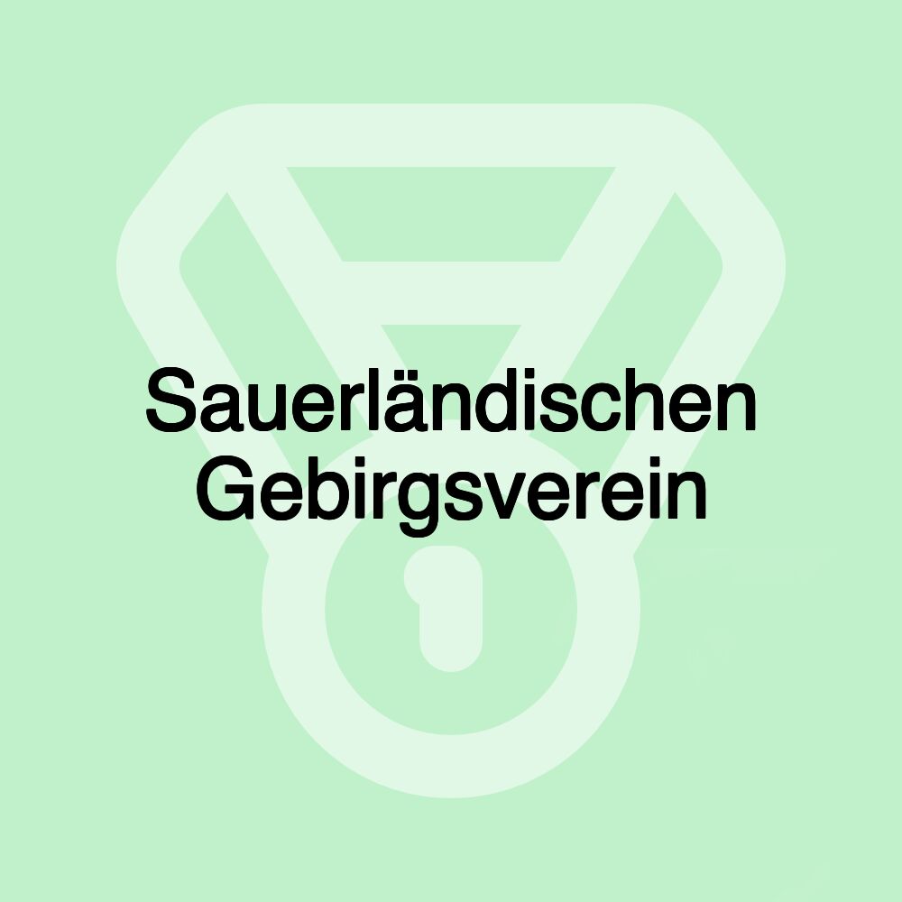 Sauerländischen Gebirgsverein