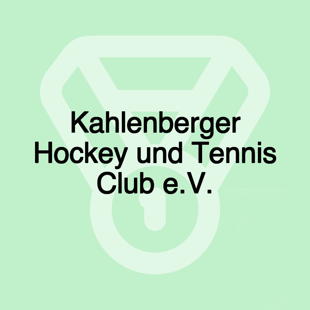 Kahlenberger Hockey und Tennis Club e.V.