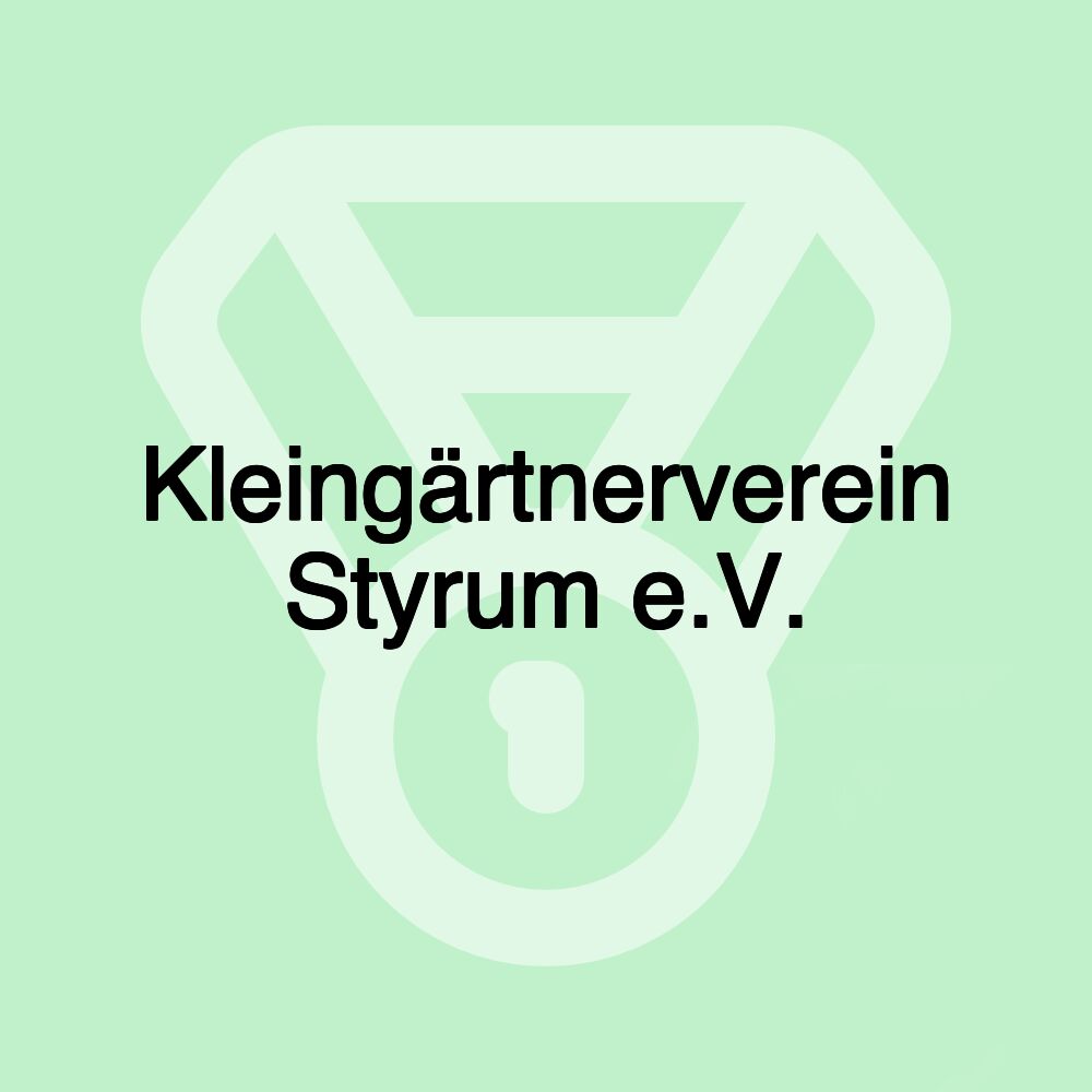 Kleingärtnerverein Styrum e.V.