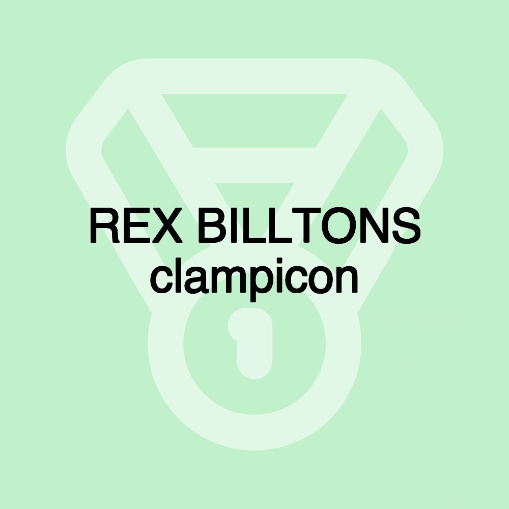 REX BILLTONS clampicon