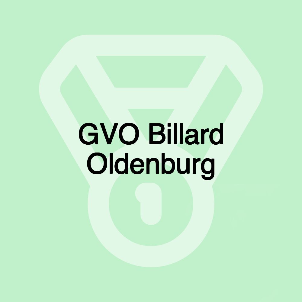 GVO Billard Oldenburg