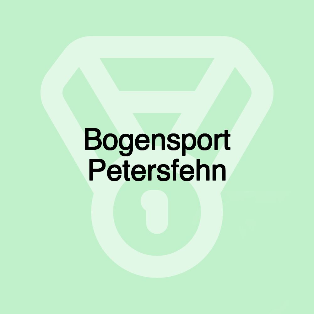 Bogensport Petersfehn